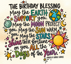 The Birthday Blessing Card